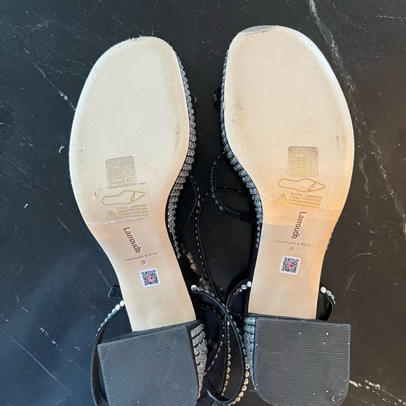 LARROUDE CRYSTAL GIA SANDAL - Picture 3 of 5